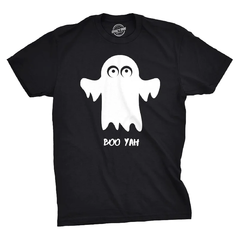 men's basic t-shirts -Boo Yah Men's T Shirt