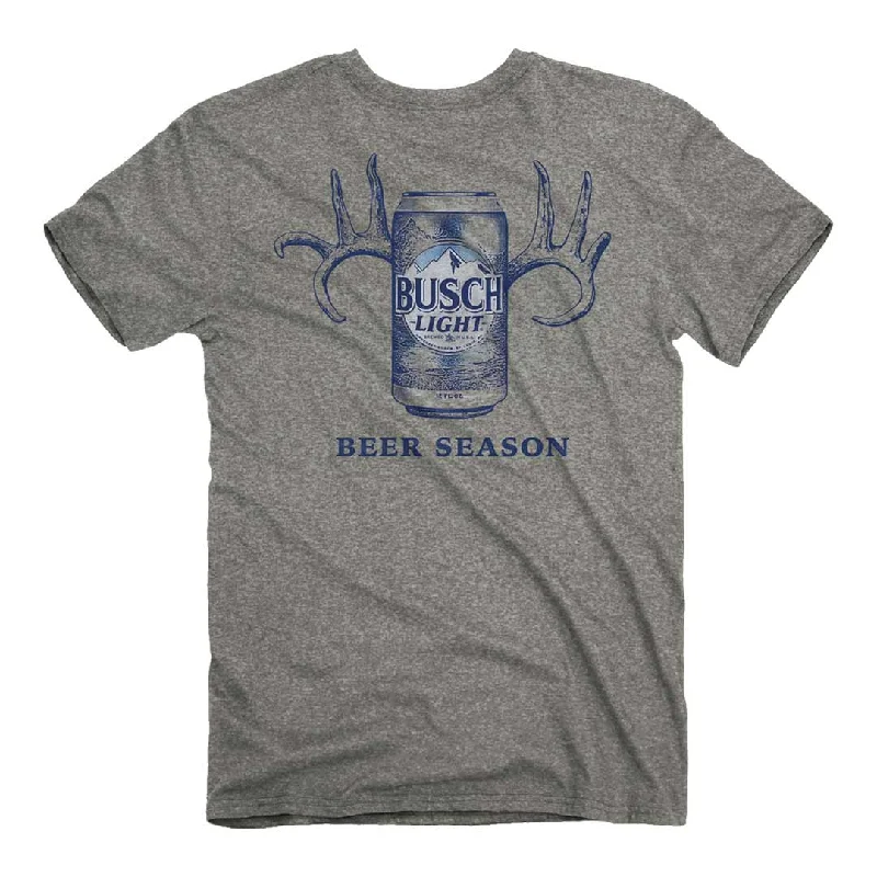 men's personalized t-shirts -Busch Light - Beer Season T-Shirt