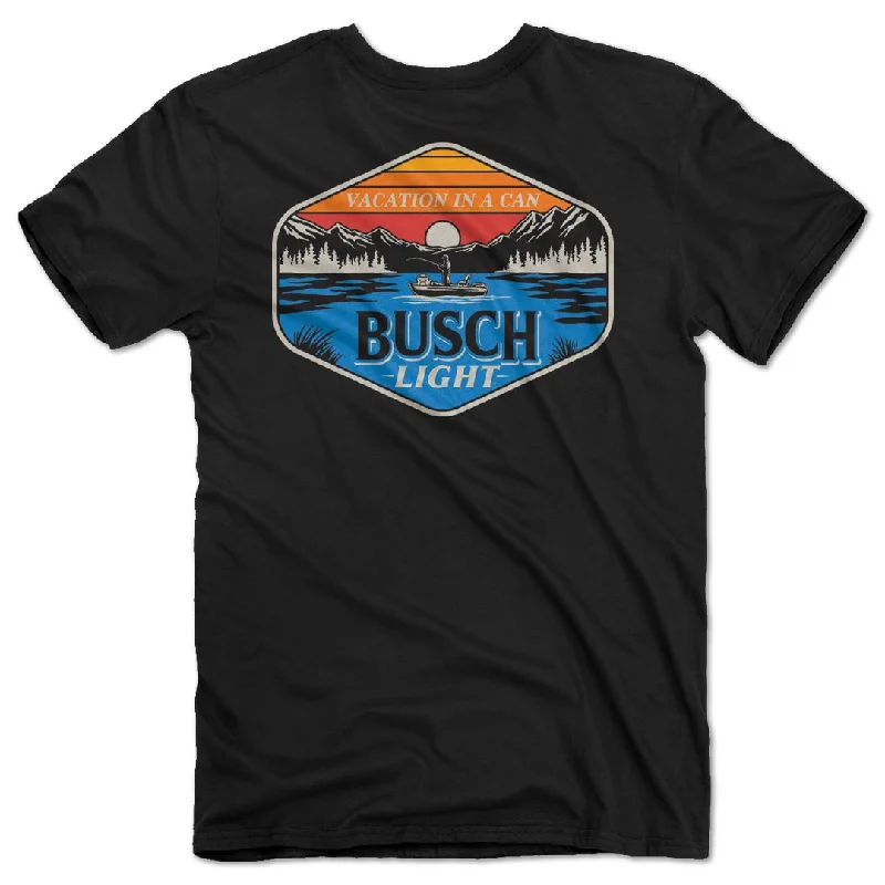 men's colorful t-shirts -Busch Light - Mountain Fishing T-Shirt