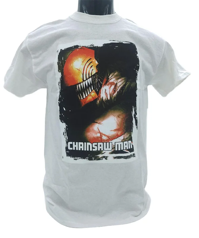 men's colorful graphic tees for summer -CHAINSAW MAN - CHAINSAW MAN T-SHIRT