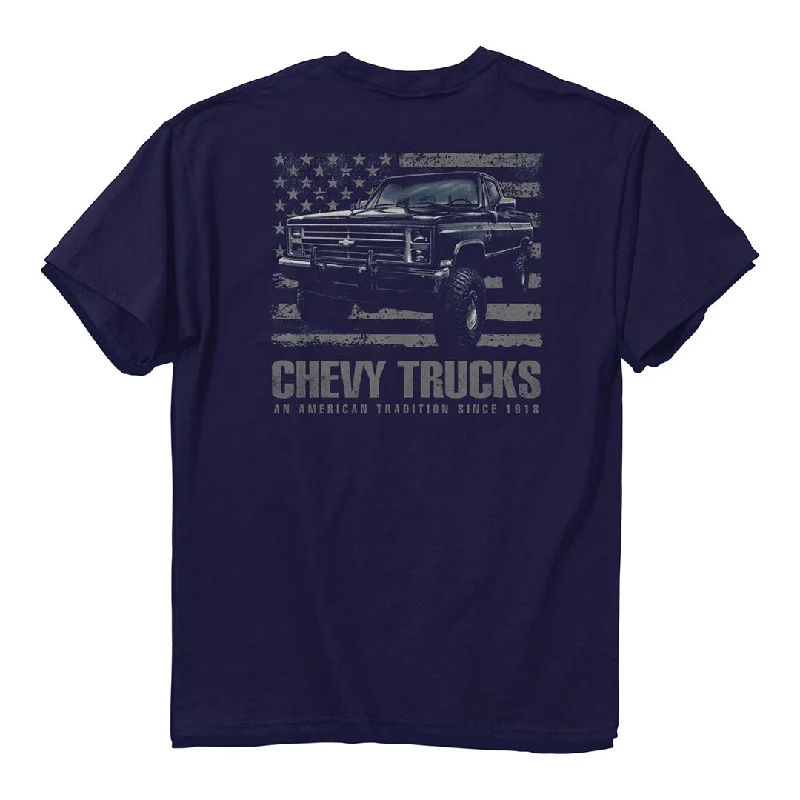 men's performance t-shirts -Chevrolet - American Tradition T-Shirt