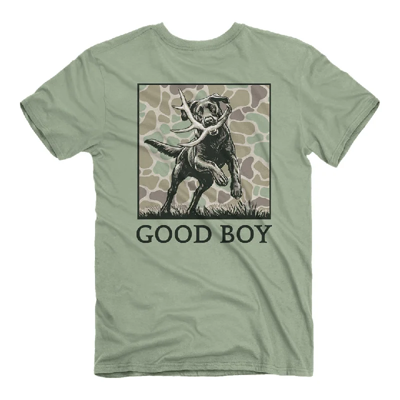 men's soft t-shirts -Good Boy - Shed Fetch T-Shirt