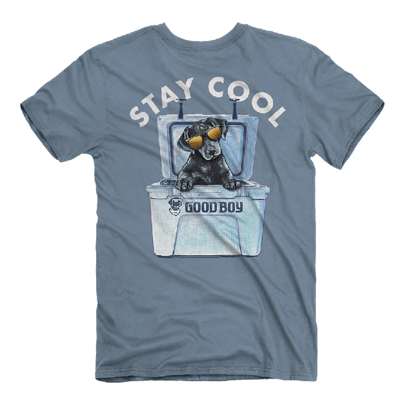 men's trendy graphic t-shirts -Good Boy - Stay Cool T-Shirt