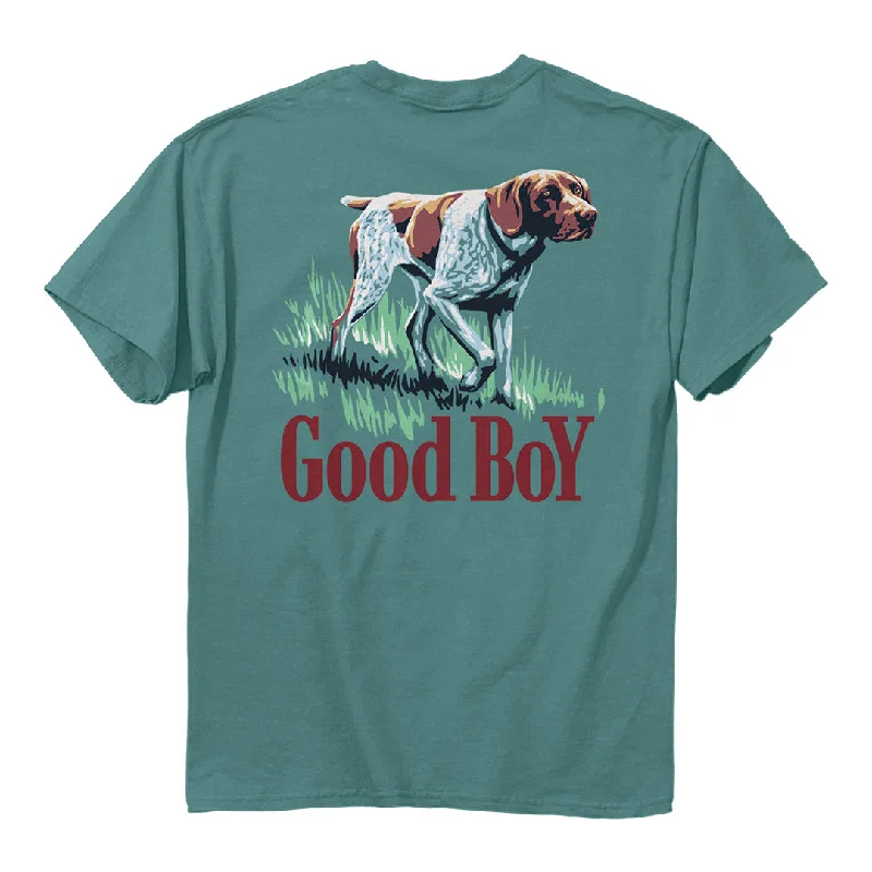 men's stylish t-shirts for casual wear -Good Boy - To the Point T-Shirt