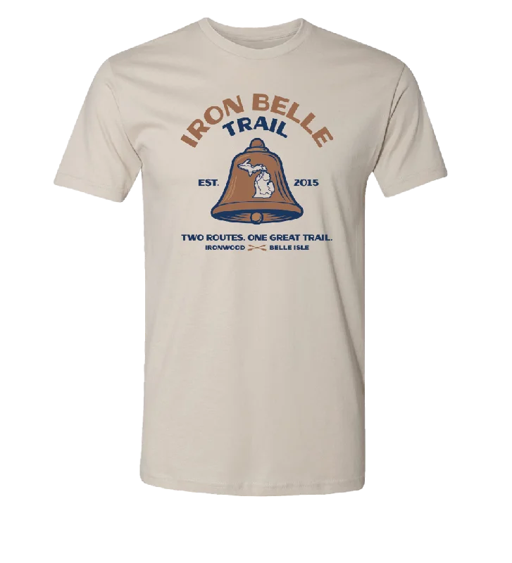 men's oversized graphic print t-shirts -Iron Belle Trail Unisex T-Shirt