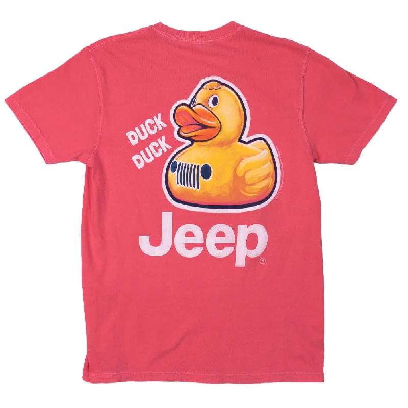 men's slogan t-shirts -Jeep - Duck Duck Jeep T-Shirt