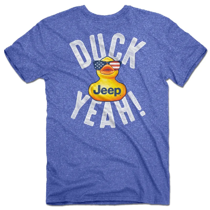 men's cotton blend t-shirts -Jeep - Duck Yeah T-Shirt