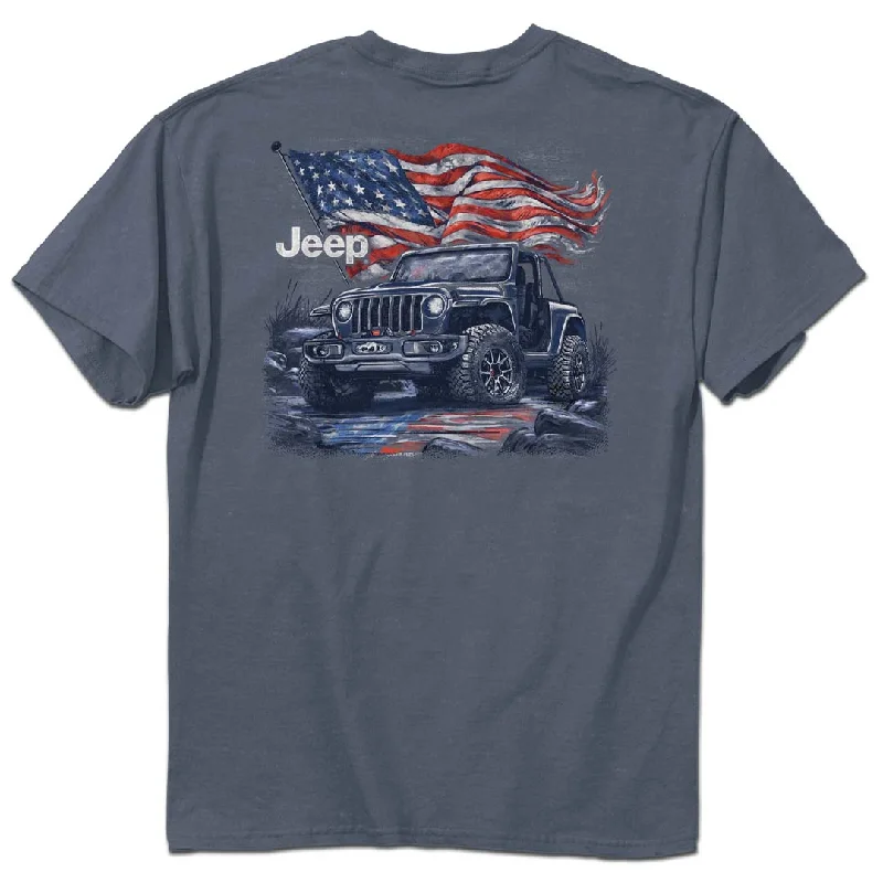 men's performance t-shirts -Jeep - Freedom T-Shirt