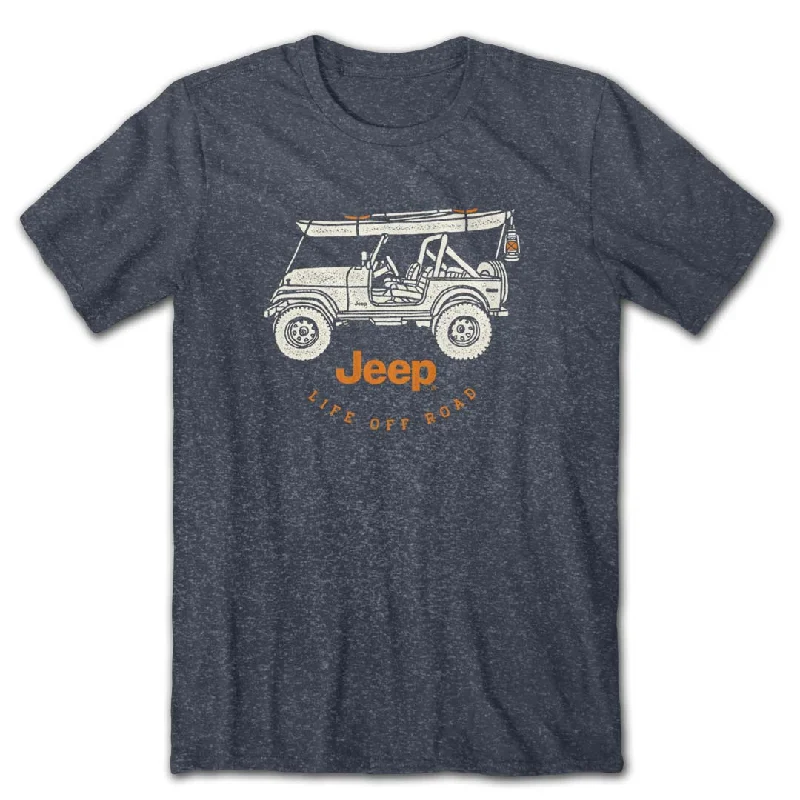 men's short sleeve t-shirts -Jeep - Kayak T-Shirt