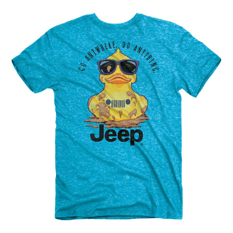 men's colorful graphic tees for summer -Jeep - Muddy Duck T-Shirt