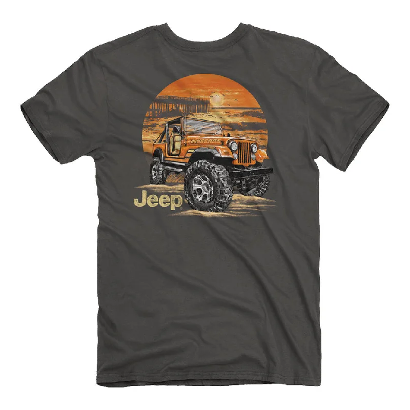 men's comfortable t-shirts -Jeep - Renegade Beach T-Shirt