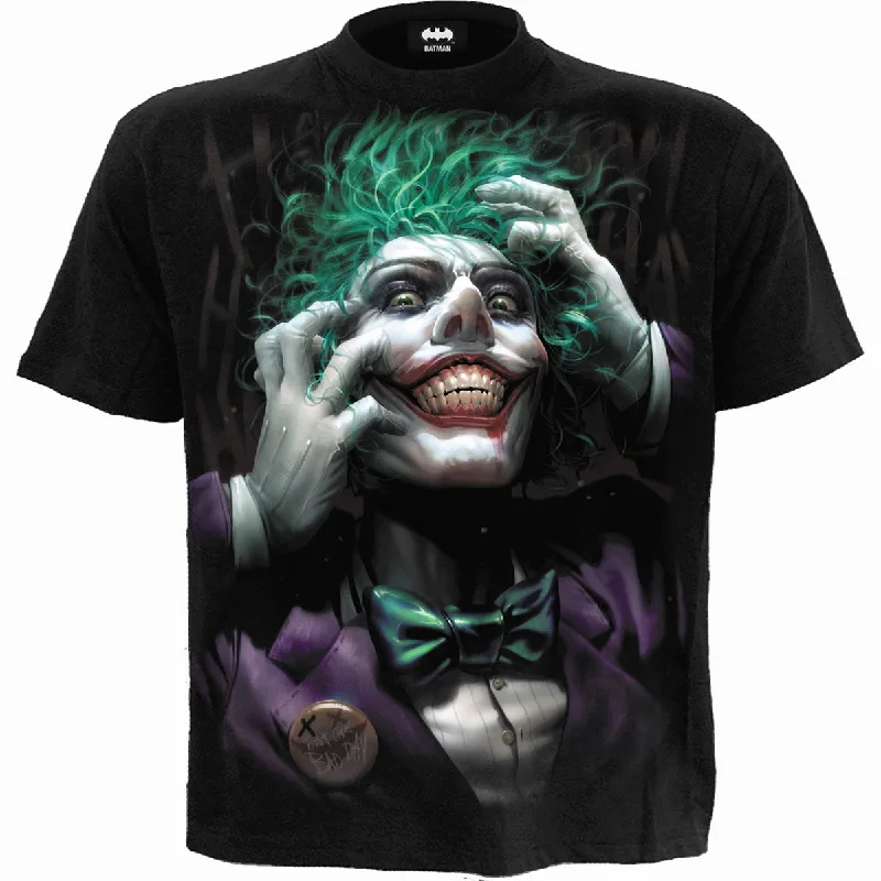 men's fashion t-shirts -JOKER - FREAK - T-Shirt Black