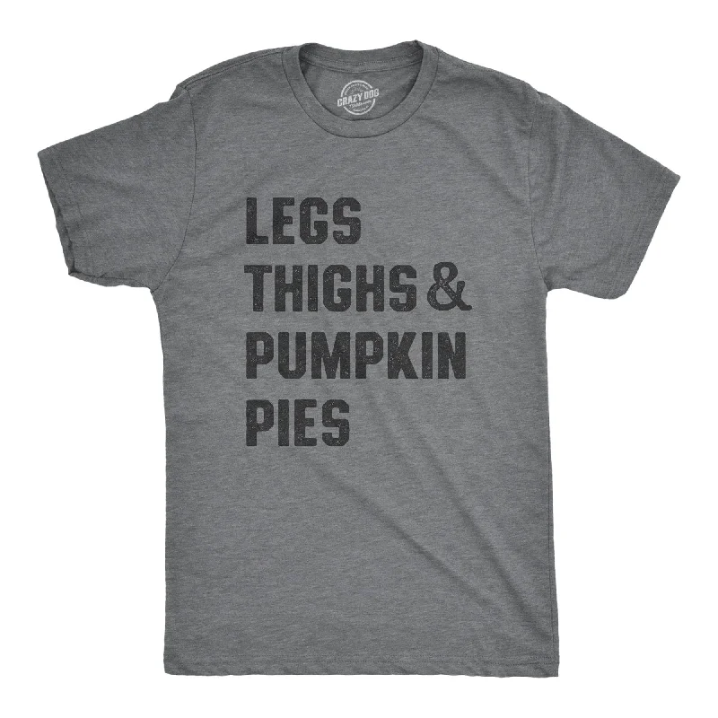 men's striped t-shirts -Legs Thighs And Pumpkin Pies Men's T Shirt