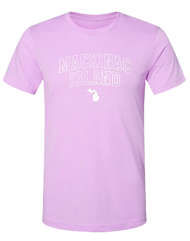 men's vintage print t-shirts -Mackinac Island Unisex T-Shirt