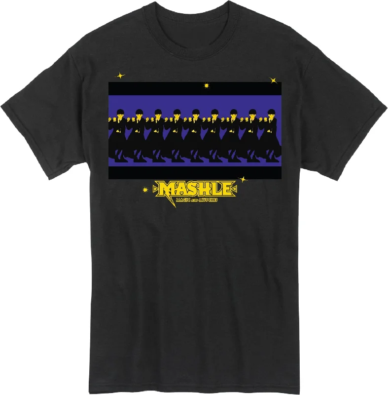 men's statement t-shirts -MASHLE - MASH BURNEDEAD DANCE T-SHIRT