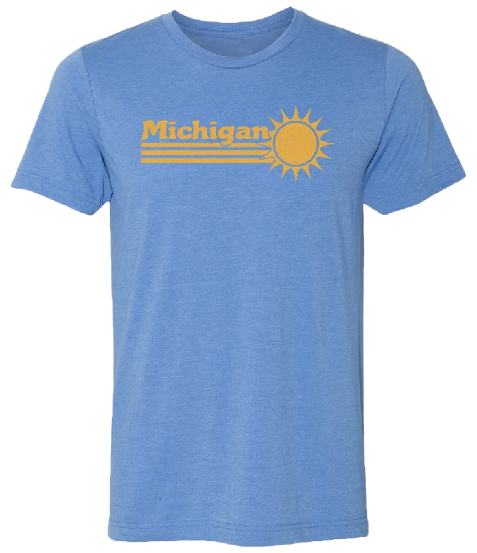 men's streetwear t-shirts -Michigan Sunshine Unisex T-Shirt