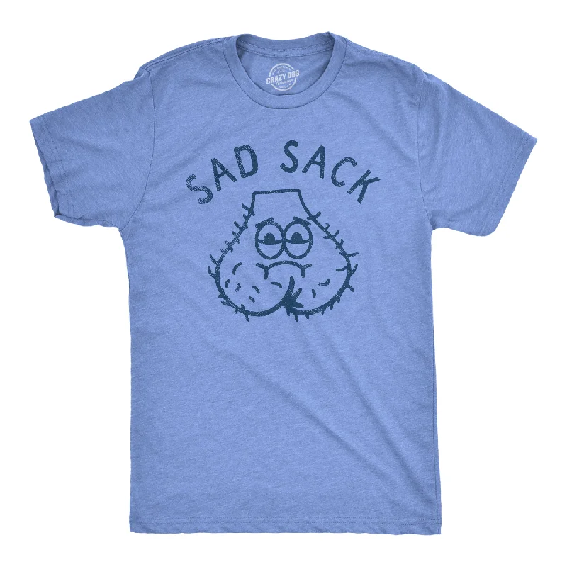 men's simple stylish t-shirts -Sad Sack Men's T Shirt