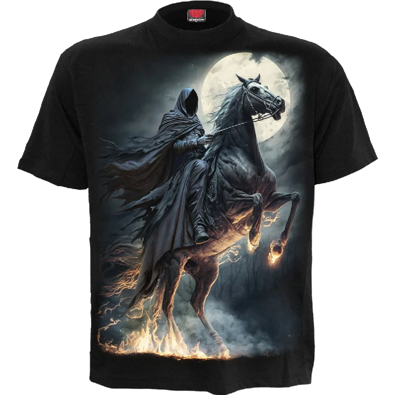 men's sport t-shirts -SHADOW RIDER - T-Shirt Black