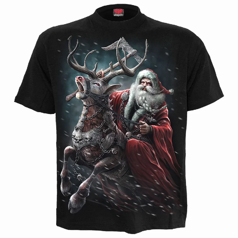 men's basic t-shirts -SLEIGHER - T-Shirt Black