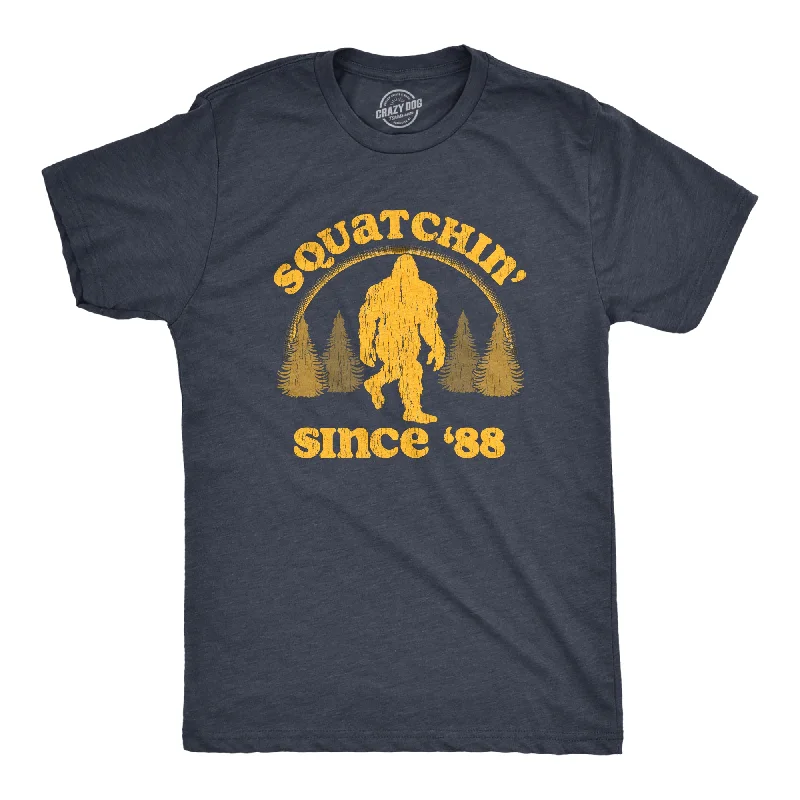 men's cotton t-shirts for summer -Squatchin Since 88 Men's T Shirt