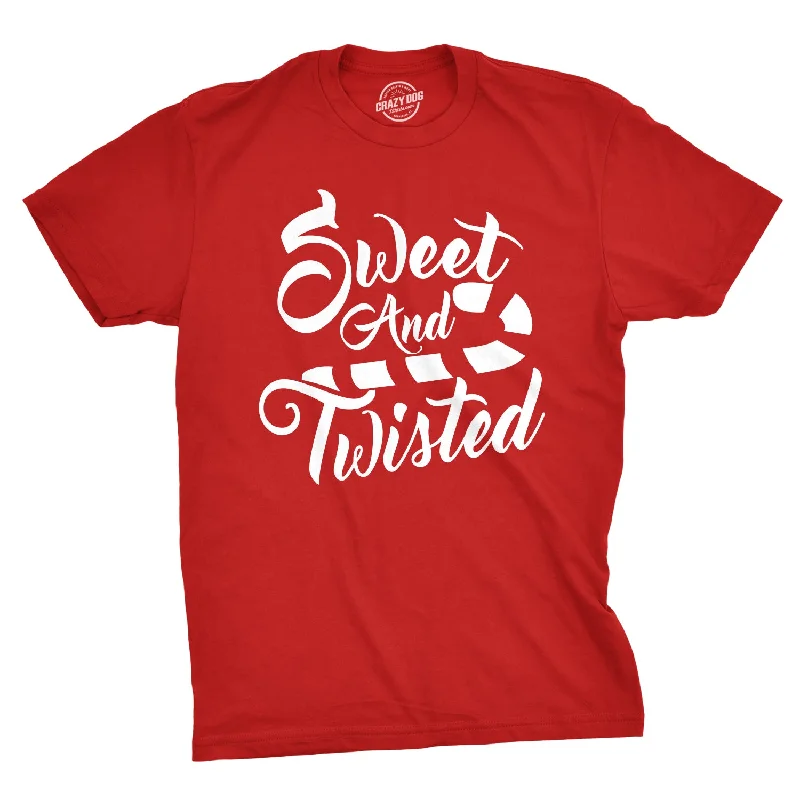 men's graphic t-shirts -Sweet And Twisted Men's T Shirt