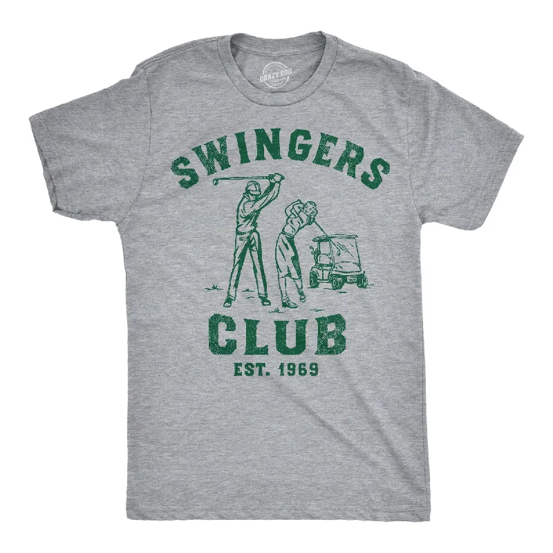 men's relaxed fit t-shirts -Swingers Club Men's T Shirt