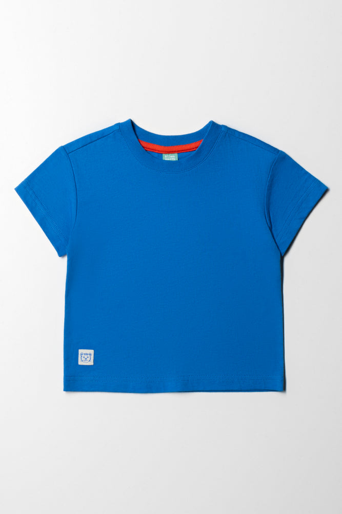 men's casual t-shirts -T-Shirt Blue