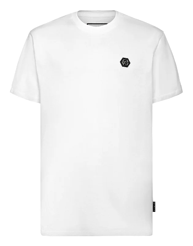 men's premium quality t-shirts -T-shirt Round Neck SS Hexagon