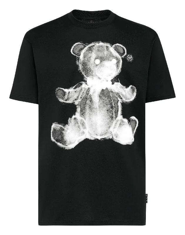 men's performance t-shirts -T-shirt Round Neck SS Teddy Bear