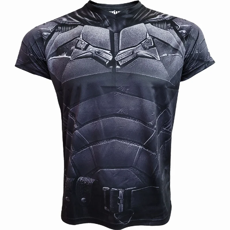 men's unique graphic t-shirts -THE BATMAN - MUSCLE CAPE - Sustainable Football Shirts