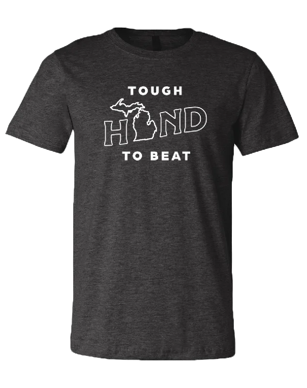 men's casual t-shirts -Tough Hand To Beat Unisex T-Shirt