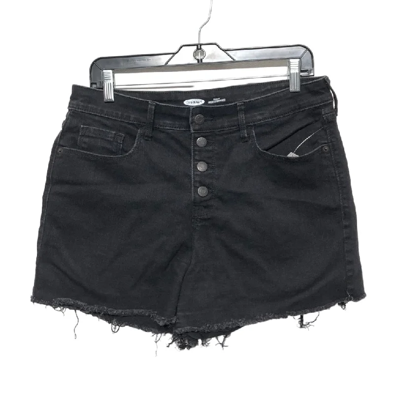 men's office-ready shirts -Black Denim Shorts Old Navy, Size 12