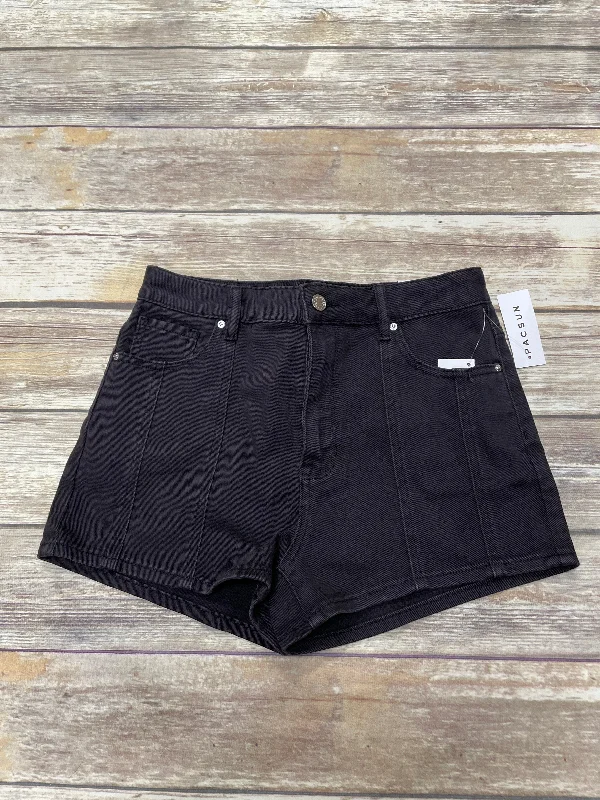 men's plaid checkered shirts -Black Denim Shorts Pacsun, Size 4