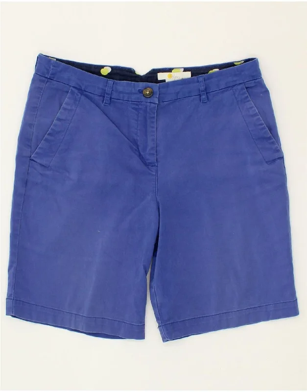 men's casual button-down shirts -BODEN Mens Chino Shorts UK 12 Medium W32 Blue Cotton