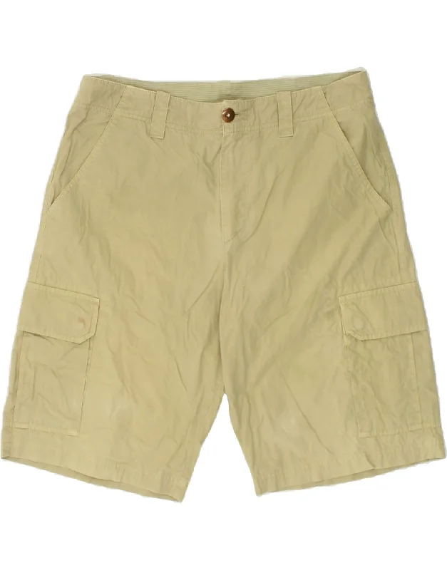 men's premium shirts -CIESSE PIUMINI Mens Cargo Shorts IT 52 XL W36 Beige Cotton