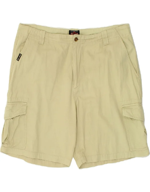 men's formal shirts -COLMAR Mens Cargo Shorts IT 54 2XL W40  Beige