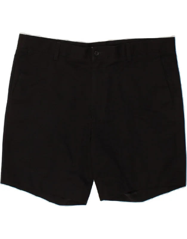 men's casual shirts -DOCKERS Mens Chino Shorts W40 XL Black Cotton