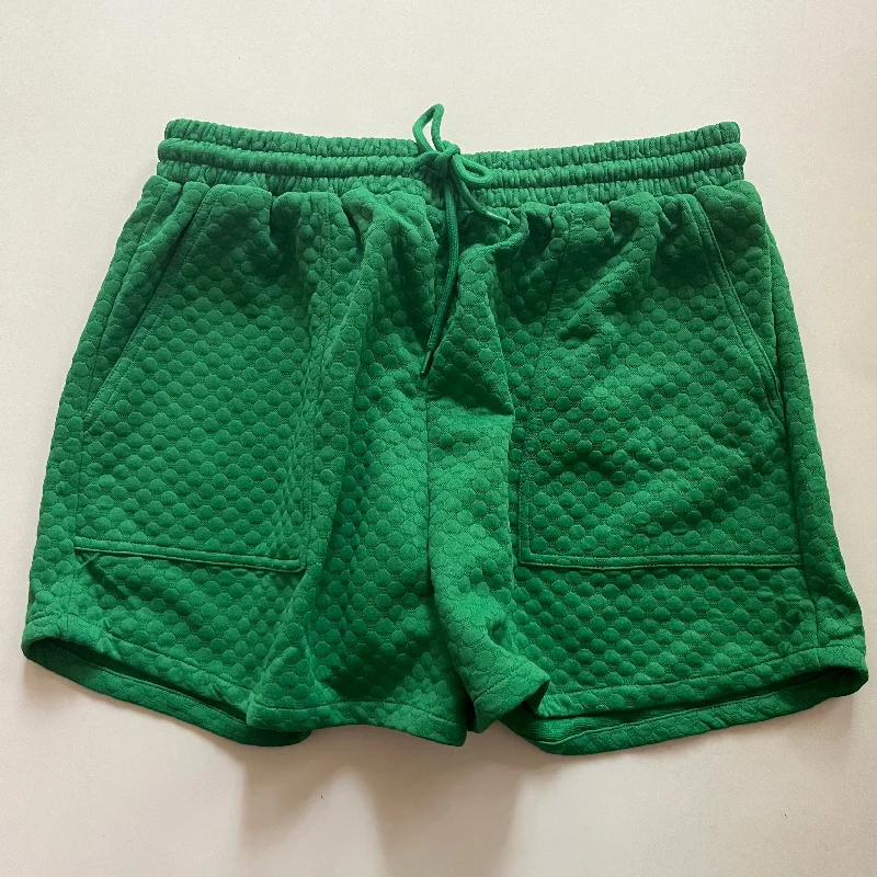 men's versatile shirts -Green Shorts Jodifl, Size M