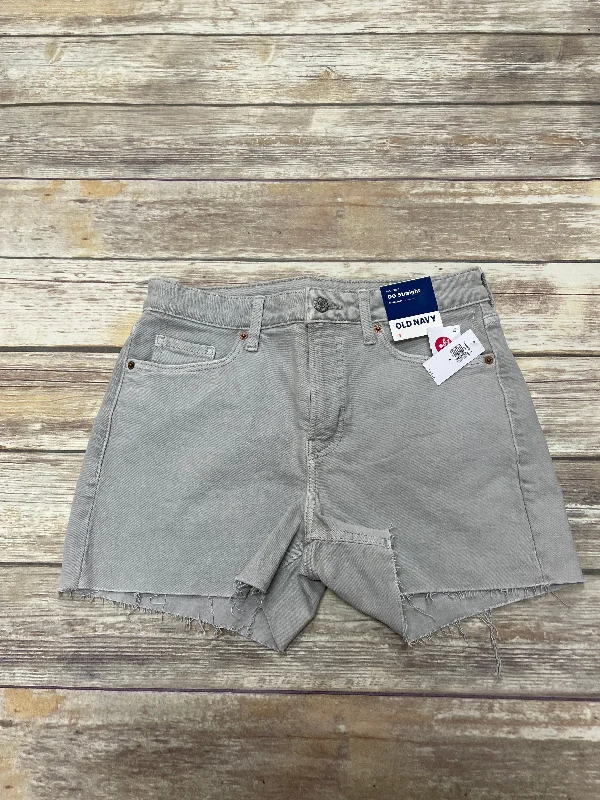 men's formal dress shirts -Grey Denim Shorts Old Navy, Size 4