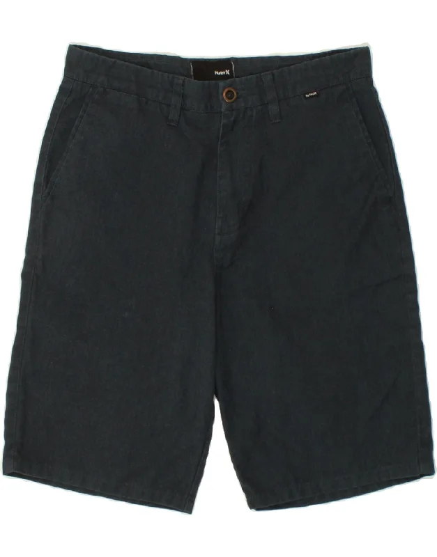 men's casual shirts -HURLEY Mens Chino Shorts W32 Medium Grey