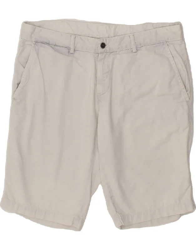 men's stylish shirts -KAPPA Mens Chino Shorts IT 50 Large W34  White Cotton