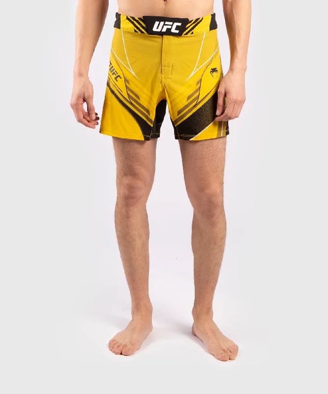 men's casual shirts for summer -UFC Venum Pro Line Men's Shorts - Yellow