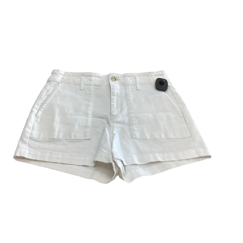 men's slim-fit shirts -White Shorts Loft, Size 6