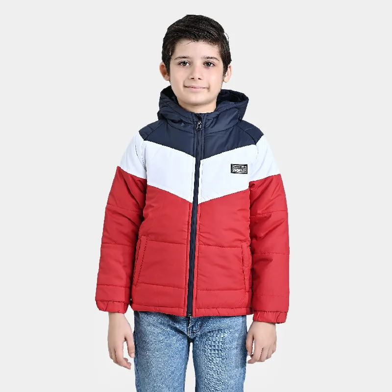 men's travel jackets -Boys Quilted Jacket Secret World