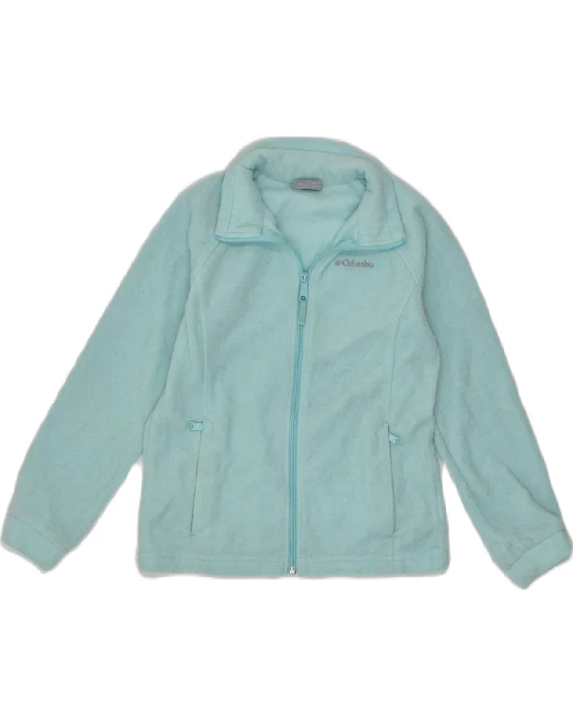 men's versatile jackets for fall -COLUMBIA Girls Fleece Jacket 11-12 Years Blue Polyester