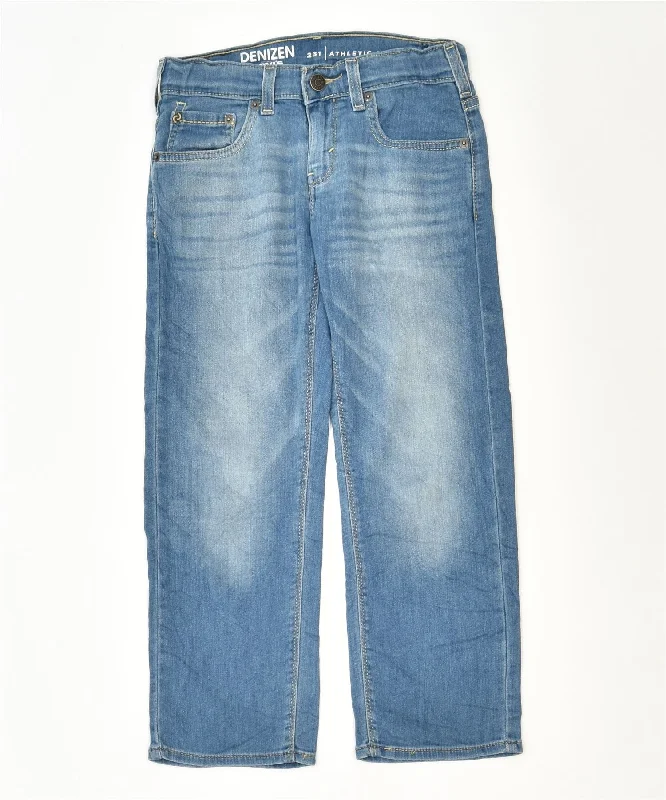 DENIZEN FROM LEVI'S Boys 231 Straight Jeans 7-8 Years W24 L22 Blue