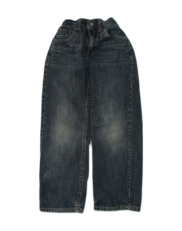 LEVI'S Boys 505 Straight Jeans 6-7 Years W20 L21 Blue Cotton