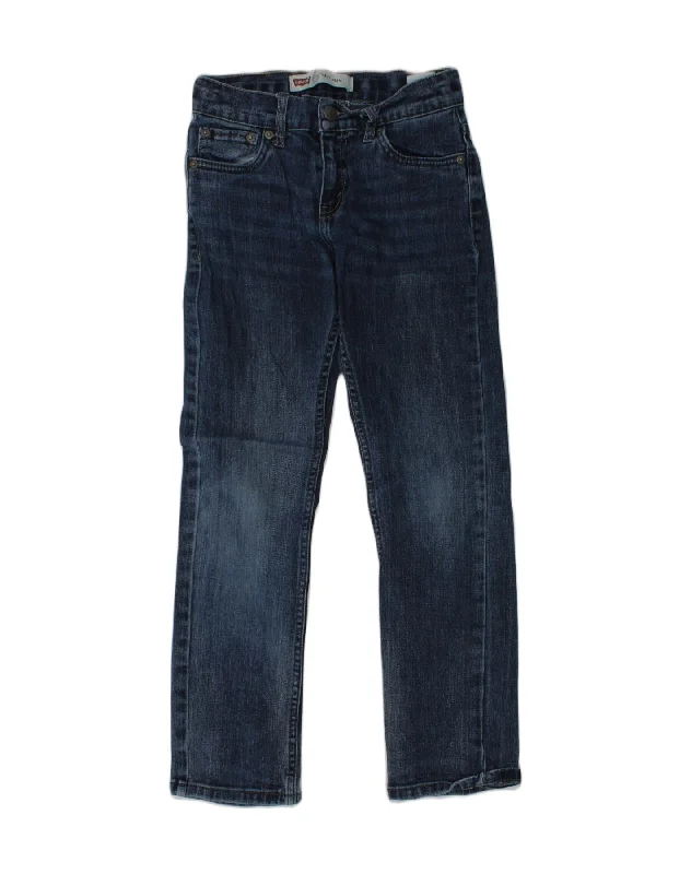 LEVI'S Boys 511 Slim Jeans 9-10 Years W25 L25  Blue Cotton