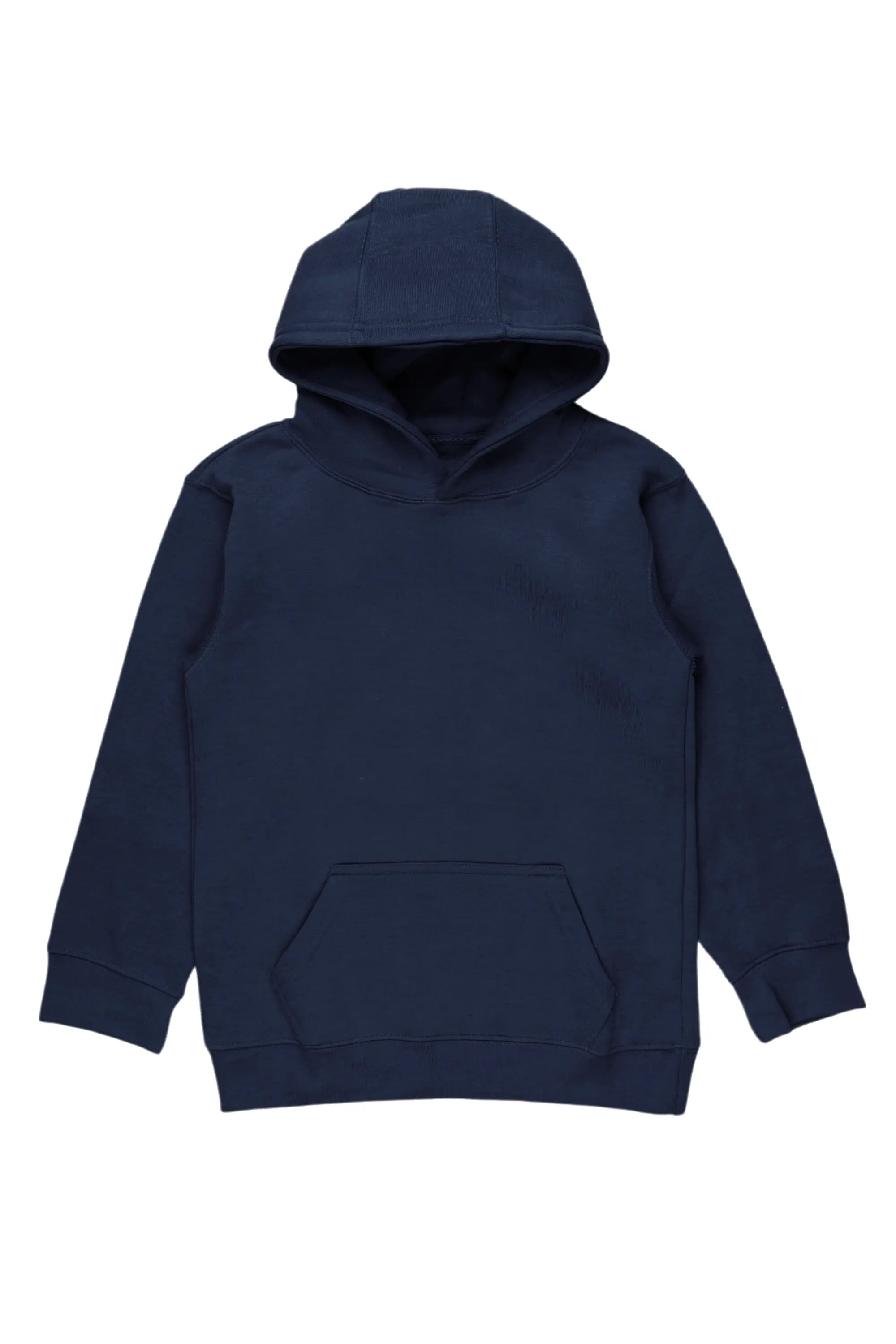 men's hoodies with logos -Boys Navy Basic Hoodie