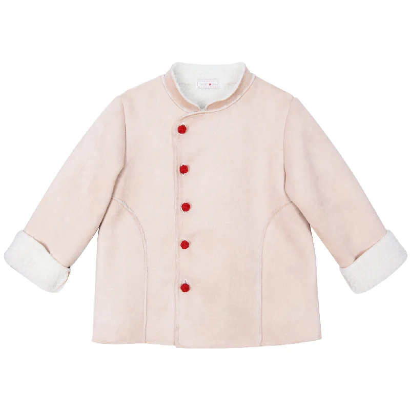 men's everyday jackets -Tang' Roulou Winter Jacket Pastel Pink